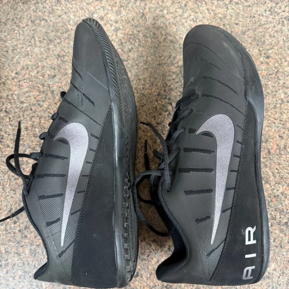 Nike Air Mavin 2 low Men's basketball shoes Black and Grey - Picture 3 of 8